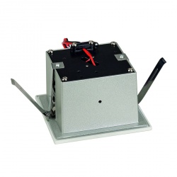 SLV FRAME BASIC LED recessed luminaire, square, matt white, warmwhite LED