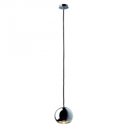 SLV LIGHT EYE pendant luminaire, chrome, GU10, max. 75W