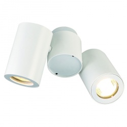 SLV ENOLA_B SPOT II wall and ceiling luminaire, white, 2x GU10, max. 2x 50W