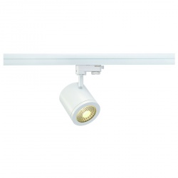 SLV ENOLA_C 9 SPOT, round, white, 9W, 3000K, 55°, incl. 3- circuit adaptor