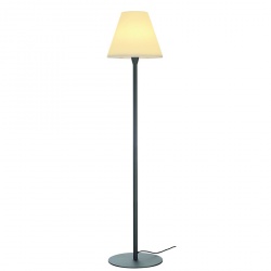 SLV ADEGAN floor lamp, anthracite / white, E27 Energy Saver, max. 24W, IP54