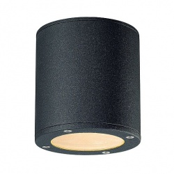 SLV SITRA CEILING luminaire, round , anthracite, GX53, max. 9W