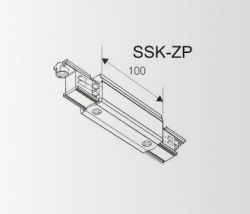 GM Lighting straight connector